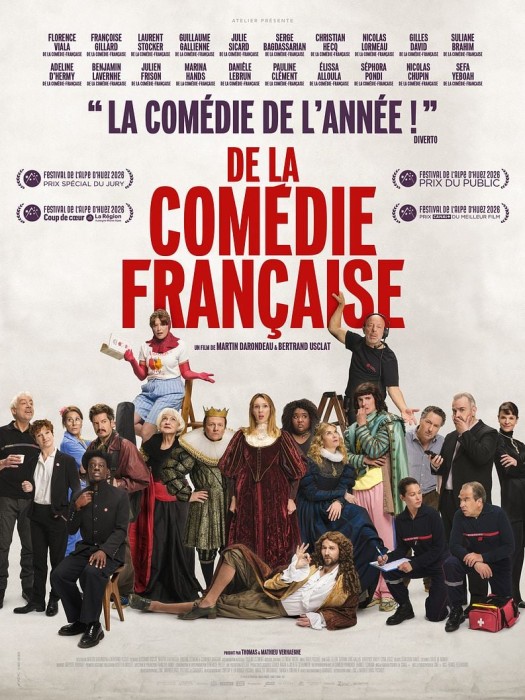 affiche DE LA COMÉDIE FRANÇAISE Martin Darondeau & Bertrand Usclat