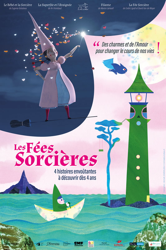 affiche LES FÉES SORCIÈRES