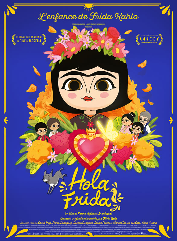 affiche HOLA FRIDA André Kadi & Karine Vézina