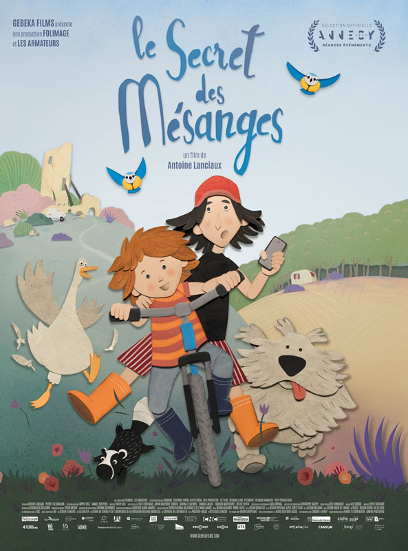 affiche LE SECRET DES MÉSANGES Antoine Lanciaux