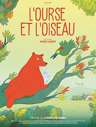 L'OURSE ET L'OISEAU de Marie Caudry, Aurore Peuffier, Nina Bisyarina, Martin Clerget