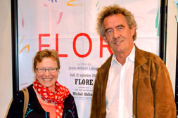 Maryvonne Bore, médecin Gériatre et Michel Abline, président de l'association France Alzheimer 49DR