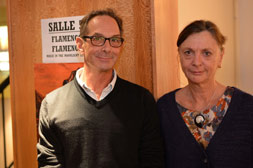 Robert Swinston, chorégraphe et Claire Rousier, directrice adjointe du CNDCDR