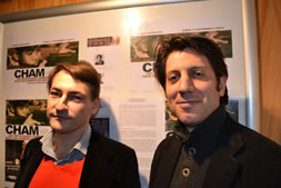 Bruno Deniel-Laurent et Guillaume Orignac les réalisateurs, Alain Jacobzone et Cécile Parent, historiensDR