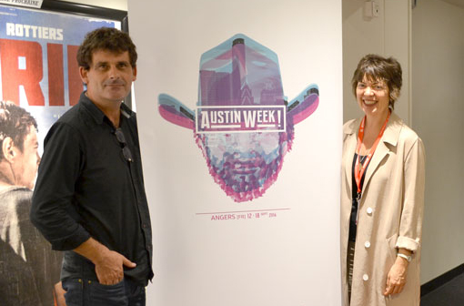 Xavier Massé, Premiers Plans - Angers Film Festival et Liz Wiley, French American Business Council of Austin / Avocate - Grable Martin FultonDR