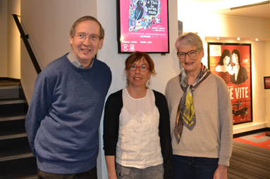 Martine Charlery, pédopsychiatre et Louis Mathieu, président de 