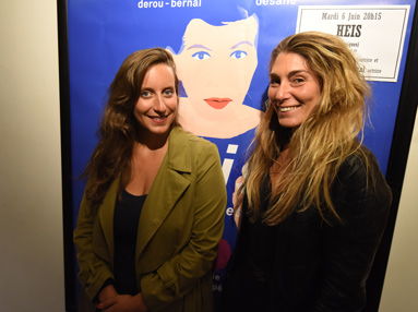 Anaïs Volpé, réalisatrice et Émilia Derou-Bernal, actrice.DR