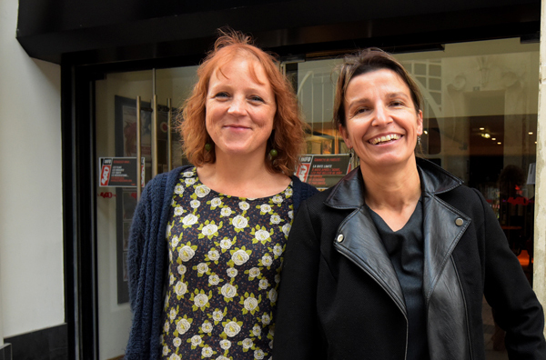 Anne Robert et Martine Legué, Espace Jeunesse,
Médiathèque ToussaintDR
