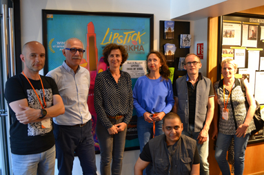 Christian Frémin et Gaëlle Bédier Lerays, festival photographique Influences Indiennes et l'Association Tisseurs Images.DR