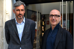  Christian Notte, avocat au barreau d'Angers et Dominique Pacteau, président de l'association Re-Père.DR
