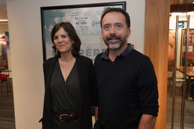 Bertrand Guerry, réalisateur et Sophie Davout, scénariste.DR