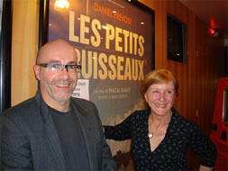 Pascal Rabate, réalisateur et Hélène Vincent, comédienneDR